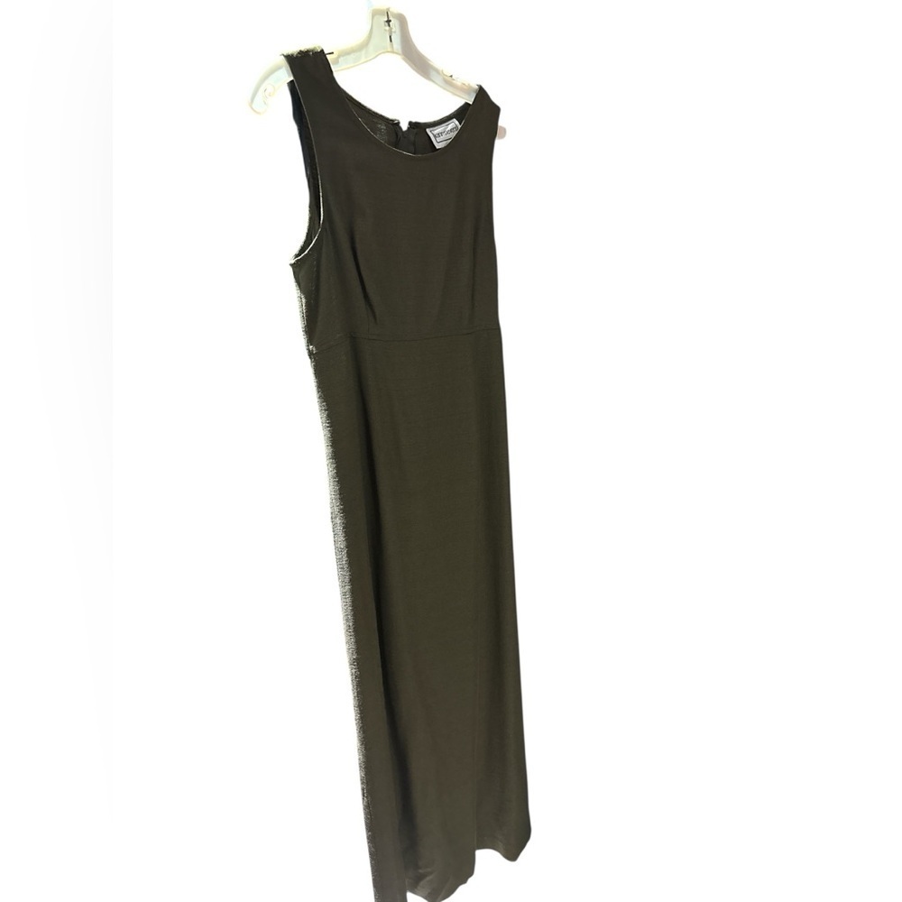 Karin Stevens Elegant Black Sleeveless Maxi Dress - Picture 4 of 5